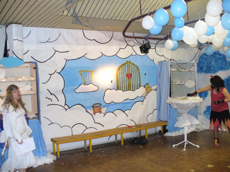 Wandgemälde Himmel