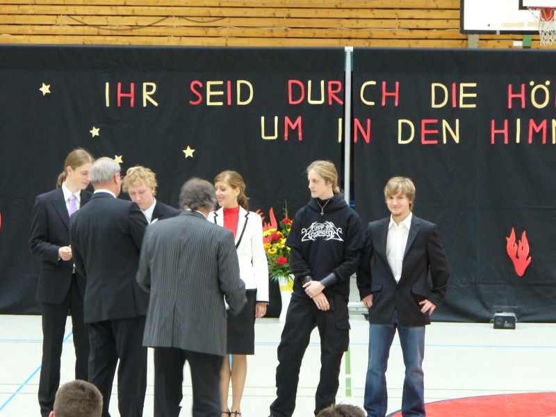 Zeugnisausgabe