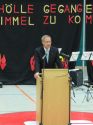 Schulleiter Karl Heinz Bartels bei seiner Rede
